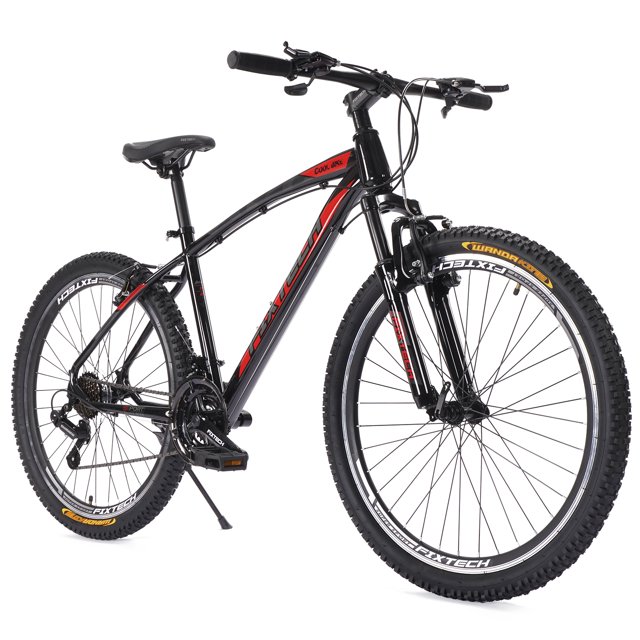 FIXTECH 26'' Mountain Bike, Shimano 21 Speed MTB Bicycle for Adults