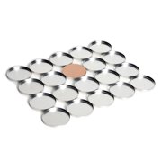 FIXY Large Magnetic Makeup Pans - 20 pack 47mm