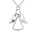thumbnail image 1 of FJ Guardian Angel Necklace 925 Sterling Silver Angel Pendant Jewelry Gifts for Women, 1 of 7