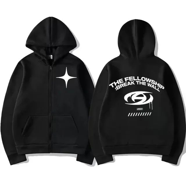 ATEEZ フーディ THE FELLOWSHIP Ateez World Tour the Fellowship Unisex Hoodie | Like A