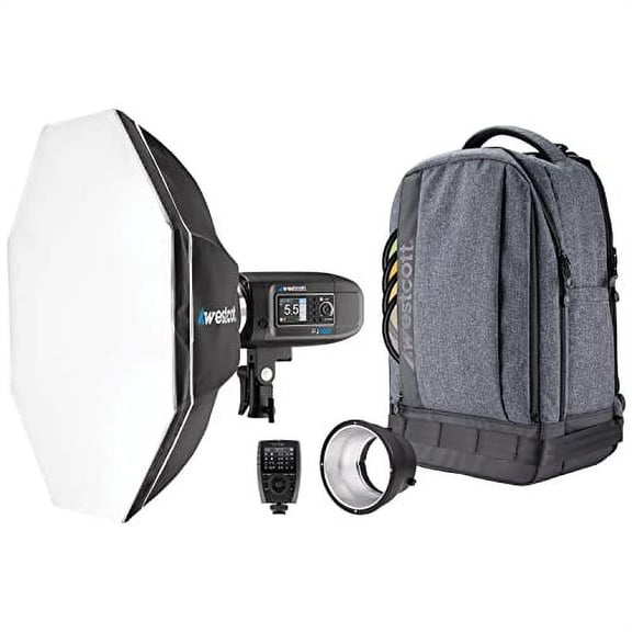 Westcott FJ400 Strobe 1-Light Backpack Kit with FJ-X3s Wireless Trigger for Sony Cameras