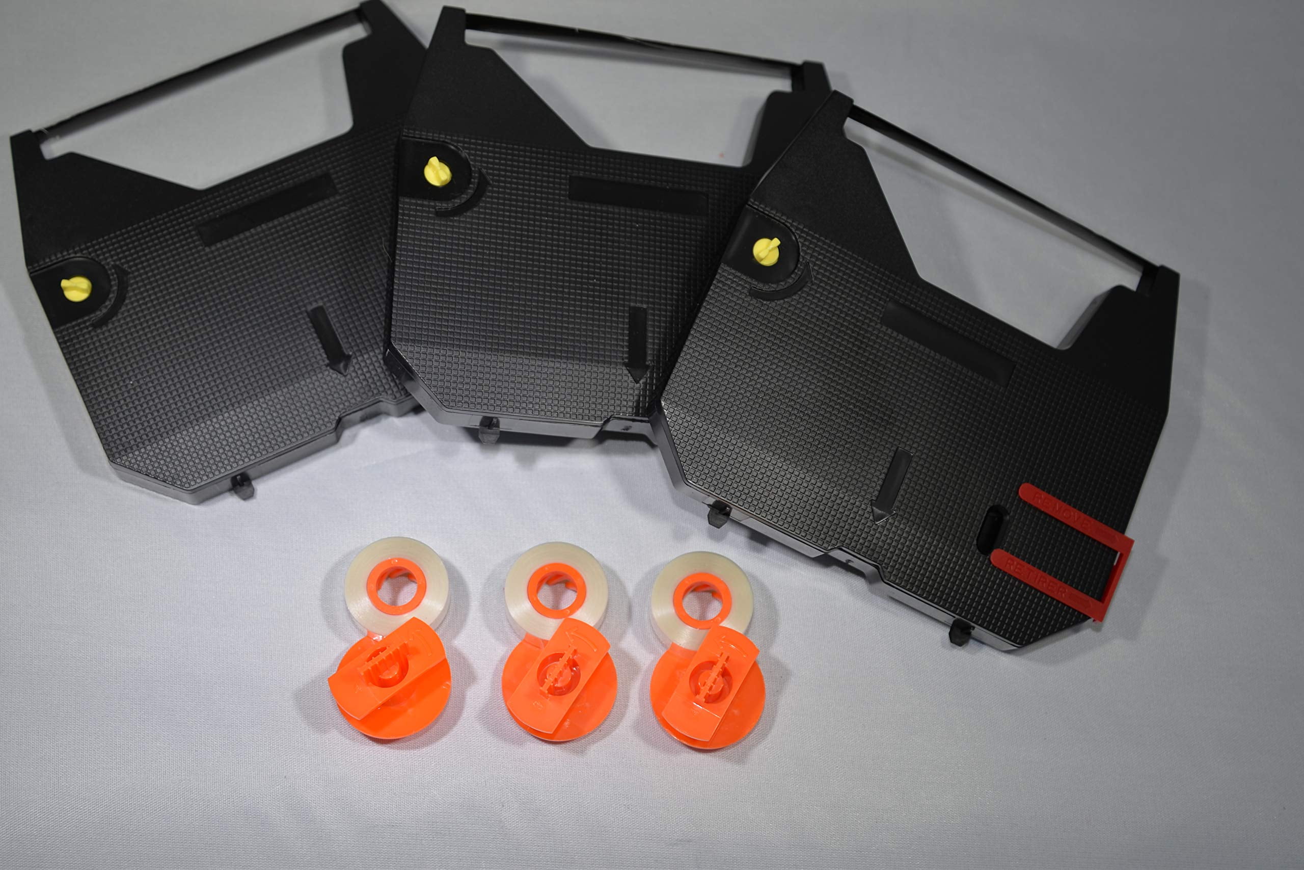 FJA Products Compatible Typewriter Ribbons & Correction Tape Spools for Brother AX10, AX15