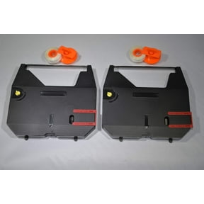 FJA Products Compatible Typewriter Ribbons & Correction Tape Spools for Brother ML-100 / ML-300 / ML-500 Typewriters. Includes 2 Black Typewriter Cassettes and 2 Lift Off Correction Spools