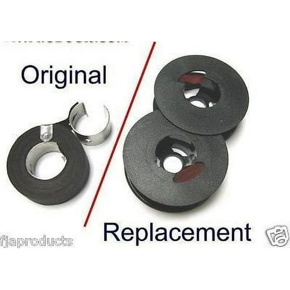 FJA Products Typewriter Fabric Ribbon for Remington Quiet Riter, Black