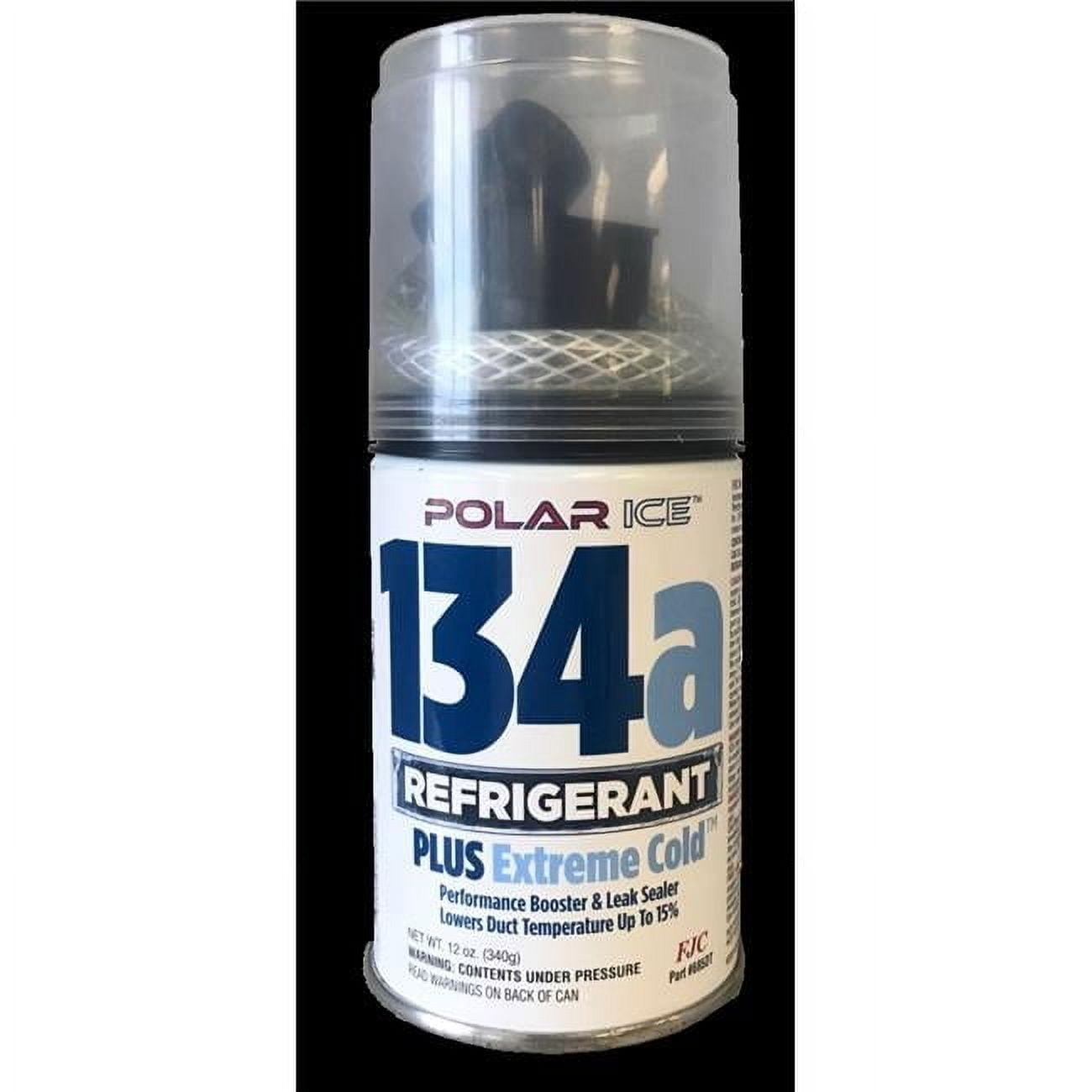 FJC 12 oz Polar Ice R134 Plus Performance Booster Leak Sealer Automotive Refrigerant
