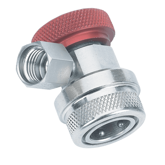 FJC 6001 R134A Manual Quick Service Coupler - High Side