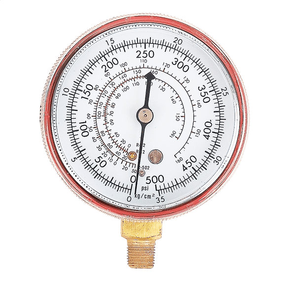 FJC 6127 R12/R134a Dual Replacement Gauge - High Side