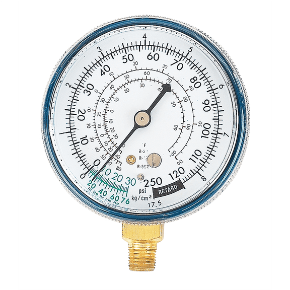 FJC 6128 Replacement Gauge for Dual Manifold - Low Side
