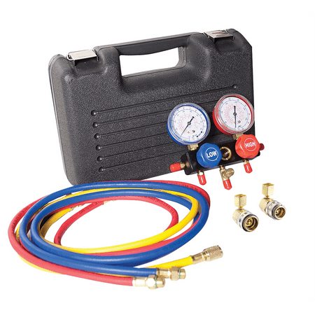 FJC 6760SPC R134a 60 in. Manifold Gauge & Hose Set in Case