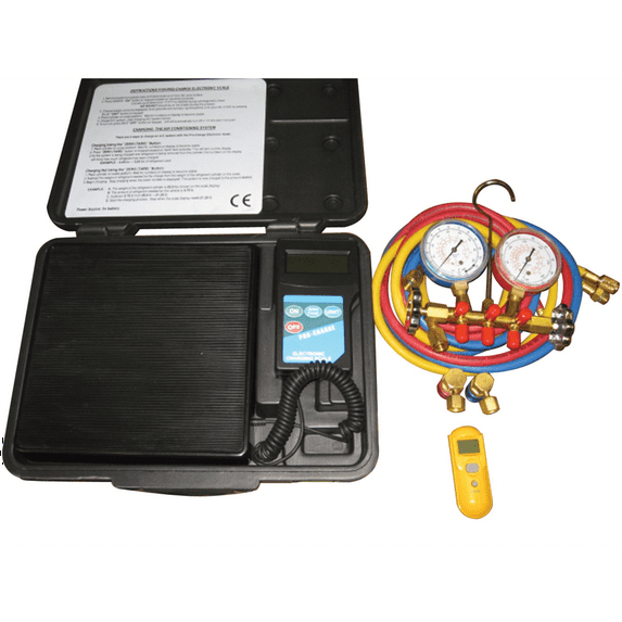 FJC A/C ELECTRONIC SCALE/GAUGE/THERM KIT