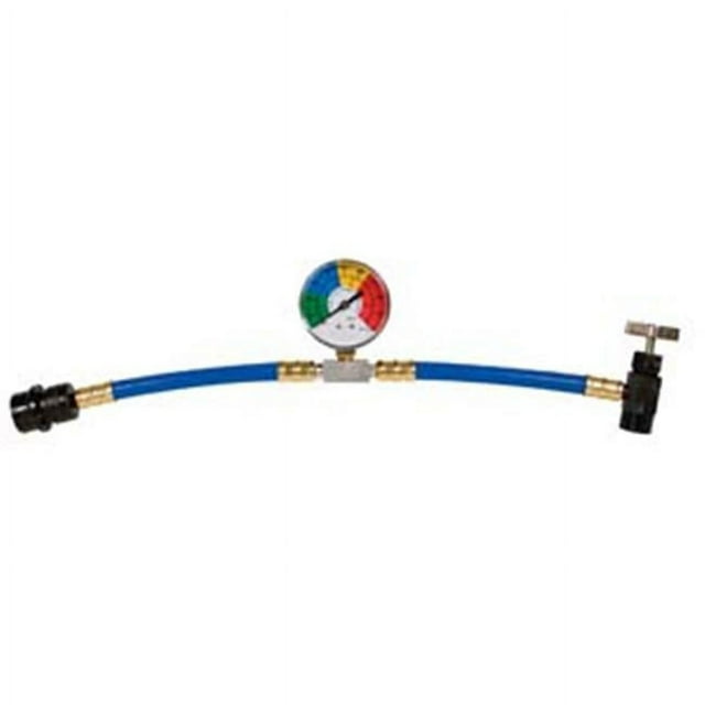 FJC FJ6036 Dispenser Recharge Hose and Gage for Can Refrigerants