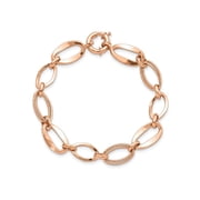 FJC Finejewelers 10 kt Rose Gold Links Polished Link Bracelet 7.5 Inches