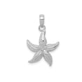 thumbnail image 1 of FJC Finejewelers 10 kt Yellow Gold Themed Starfish Charm 16 mm x 15.1 mm, 1 of 4