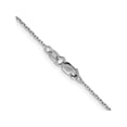 thumbnail image 1 of FJC Finejewelers 14 kt White Gold Bright Cut Rolo Chain 18 Inches x 1.25 mm, 1 of 7