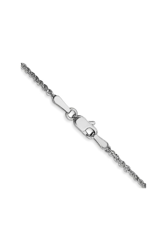 FJC Finejewelers 14 kt White Gold Ropa Chain 22 Inches x 1.7 mm