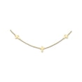 thumbnail image 1 of FJC Finejewelers 14 kt Yellow Gold Cable Polished Cross Necklace 18 Inches x 5 mm, 1 of 6
