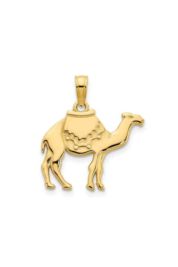 FJC Finejewelers 14 kt Yellow Gold Camel Charm 17 mm