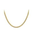 thumbnail image 1 of FJC Finejewelers 14 kt Yellow Gold Curb Lightweight Flat Cuban Chain 26 Inches x 3.7 mm, 1 of 8