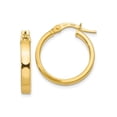 thumbnail image 1 of FJC Finejewelers 14 kt Yellow Gold Hoop Polished Earrings 19 mm x 18 mm, 1 of 6