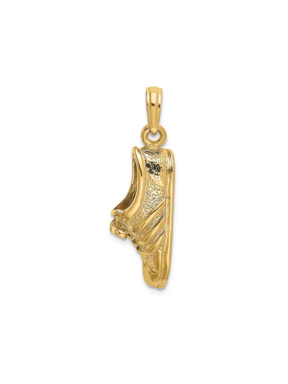 FJC Finejewelers 14k Yellow Gold Polished Track Shoe Charm