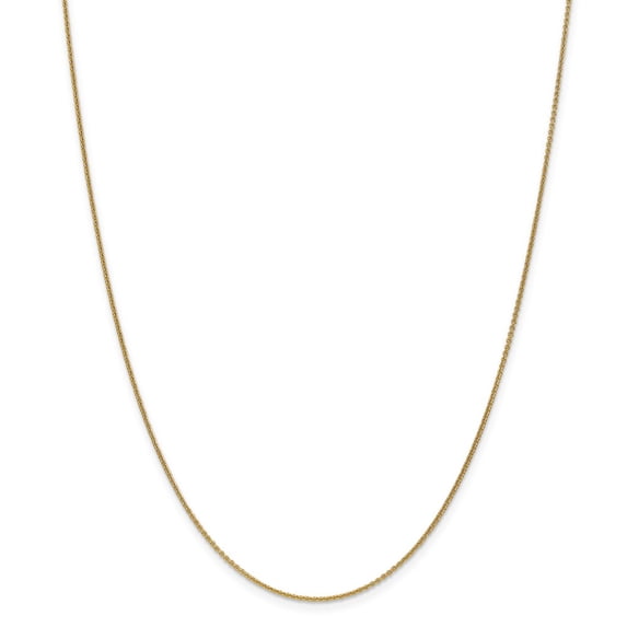 FJC Finejewelers 14k Yellow Gold Round Cable Chain Necklace