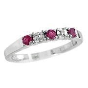 FJC Finejewelers 2.5mm Created Ruby Band / Ring