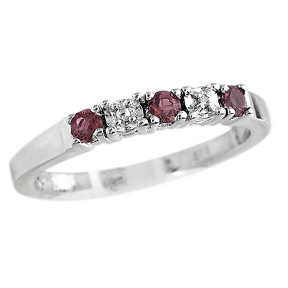 FJC Finejewelers 2.5mm Rhodolite Band / Ring