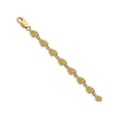 thumbnail image 1 of FJC Finejewelers Mini Conch Shell Link Bracelet, 1 of 4