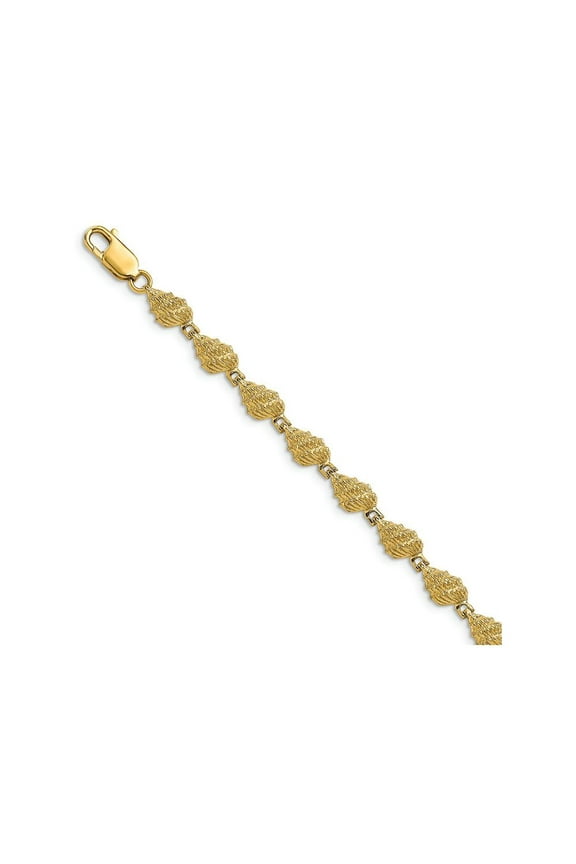 FJC Finejewelers Mini Conch Shell Link Bracelet