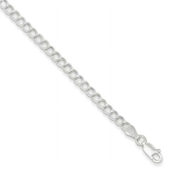 FJC Finejewelers Sterling Silver 7inch Polished Charm Bracelet