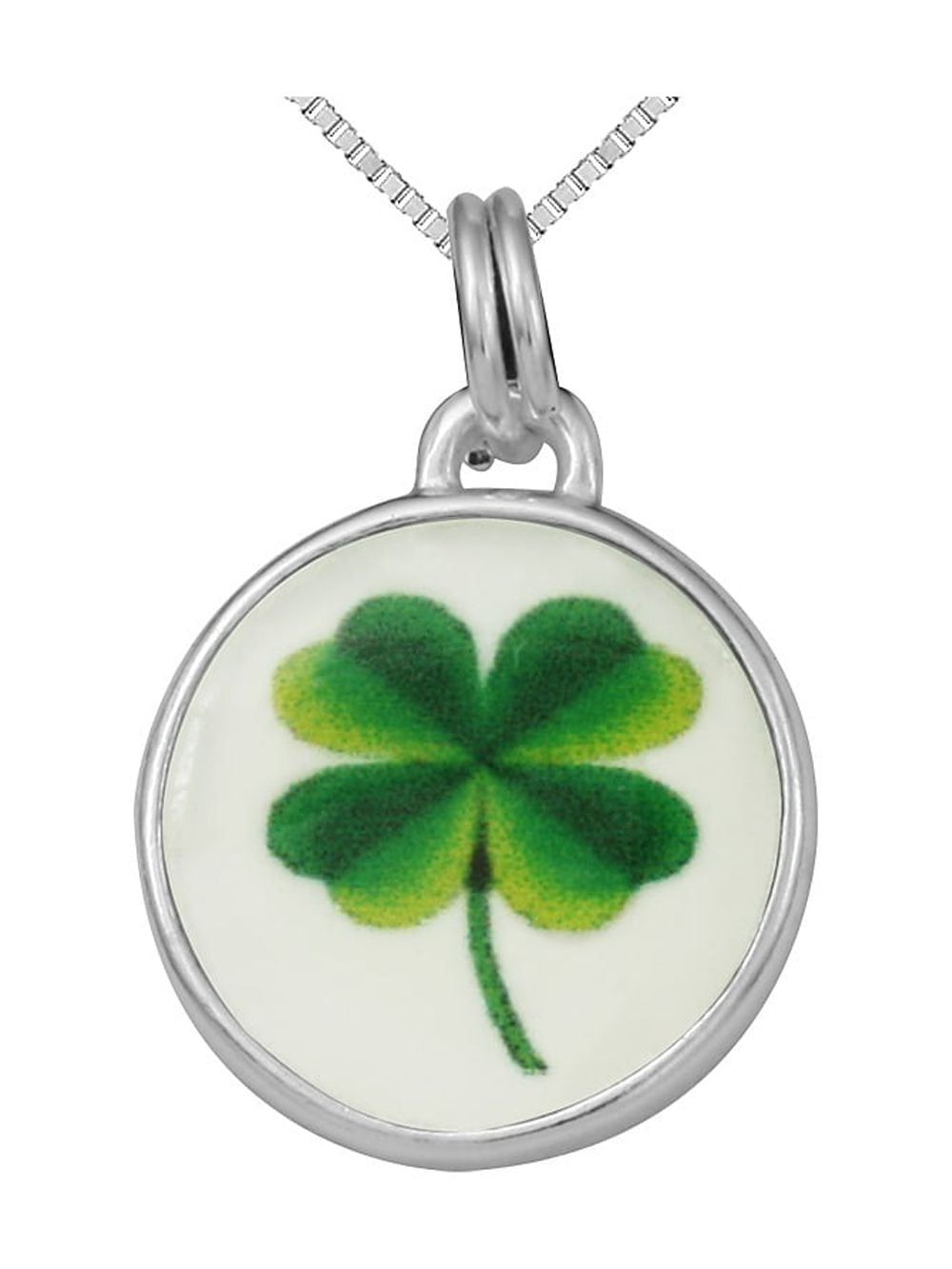 Wolff Jewelry Four Leaf Clover Charm - Silver main image 0