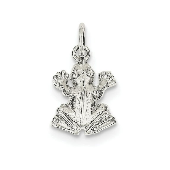 FJC Finejewelers Sterling Silver Frog Charm