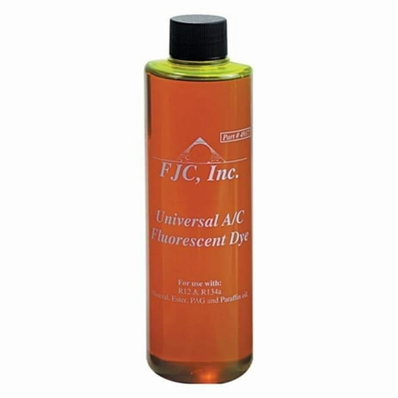 ''FJC Universal AC Fluorescent Leak Detection Dye - 8 oz.