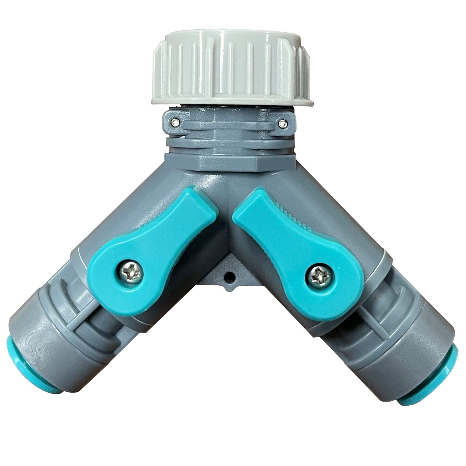 FJFUJIN Hose Splitter 2 EC36 Way, Two Way Garden Hose Splitter, High