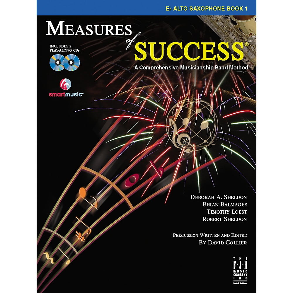 FJH MUSIC Measures of Success Eb Alto Saxophone Book 1