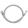 thumbnail image 1 of FJIC High Pressure Hydraulic Hose, Braided Stainless Steel SS316, Lining, 3 Feet Length, 1 of 5