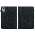 thumbnail image 1 of FJLBDE Case for Lenovo Tab Idea 11 / Lenovo Xiaoxin Pad 11 2025, Embossed Flower PU Leather Flip Wallet Folio Stand Cover, Black, 1 of 7