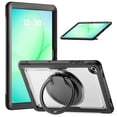 thumbnail image 1 of FJLBDE Case for Samsung Galaxy Tab A11+ Plus 11 Inch 2025/A9+ Plus 2023 with 360 Rotating Stand, Shoulder Strap, Heavy Duty Shockproof Cover, Transparent, 1 of 7