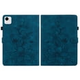 thumbnail image 1 of FJLBDE Case for Honor Pad X9 Pro/Honor Pad X9a 2025 11.5 inch, Embossed Flower PU Leather Flip Wallet Folio Stand Cover, Blue, 1 of 7