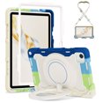 thumbnail image 1 of FJLBDE Case for Honor Pad X9a/X9 Pro 11.5 Inch with 360 Kickstand, Shoulder Strap Carrying Protective Cover, Multicolor Blue, 1 of 6