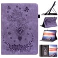 thumbnail image 1 of Case for Infinix XPad GT 13 inch, PU Leather Cover Flip Folio Stand Card Slot, Purple, 1 of 7