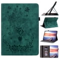 thumbnail image 1 of FJLBDE Case for Lenovo Tab M9 9.0 Inch 2023 Released TB-310FU, PU Leather Cover Flip Folio Stand Card Slot, Green, 1 of 7