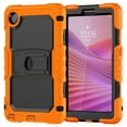 thumbnail image 1 of FJLBDE Case for Lenovo Tab One 8.7 inch/K9 TB305FU 2025, Rugged Shockproof Tablet Cases Cover with Kickstand Shoulder Strap, Orange, 1 of 7