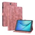 thumbnail image 1 of FJLBDE Case for Samsung Galaxy Tab S2 9.7 inch 2015 SM-T810, Embossed Flower PU Leather Flip Wallet Folio Stand Cover, Pink, 1 of 7