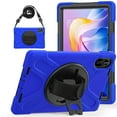 thumbnail image 1 of For Xiaomi Redmi Pad 2 Case 11 inch 2025, 360 Hand Strap, Shoulder Strap, Kickstand, Rugged Drop Protection, Blue, 1 of 7