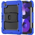 thumbnail image 1 of FJLBDE Case for iPad Air 5th Generation / iPad Air 4th Generation 10.9 inch, Rugged Shockproof Tablet Cases Cover with Kickstand Shoulder Strap, Blue, 1 of 7
