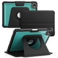 thumbnail image 1 of FJLBDE Case for iPad Pro 11 Inch (M4 2024/M5 2025), 360 Rotating Stand iPad Protective Case Cover with Auto Wake/Sleep, Green, 1 of 7