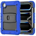 thumbnail image 1 of FJLBDE Case for iPad Pro 11 Inch (M4 2024/M5 2025), Rugged Shockproof Tablet Cases Cover with Kickstand Shoulder Strap, Blue, 1 of 7