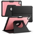 thumbnail image 1 of FJLBDE Case for iPad Pro 13 Inch (M4 2024/M5 2025), 360 Rotating Stand iPad Protective Case Cover with Auto Wake/Sleep, Pink, 1 of 7