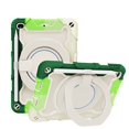 thumbnail image 1 of FJLBDE Case for iPad mini 5th/4th Generation 7.9 inch with 360 Kickstand, Shoulder Strap Carrying Protective Cover, Multicolor Green, 1 of 6